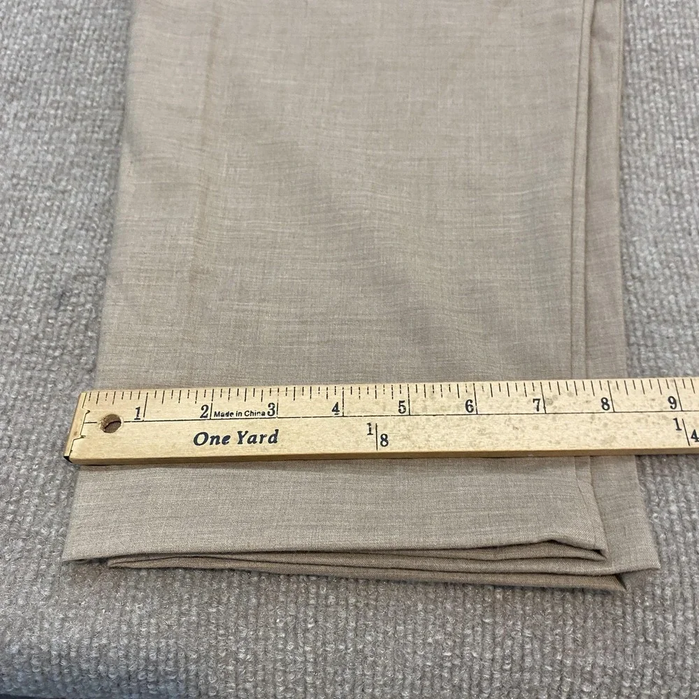 Tasso‎ Elba Pants Mens XXL Beige Microfiber Elastic Waist Relaxed Stretch Beach
